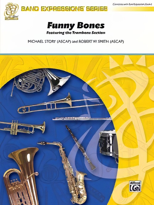 Funny Bones (Trombone Section Feature with Concert Band - Score and Parts)