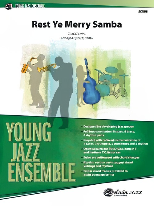 Rest Ye Merry Samba (Jazz Ensemble - Score and Parts)