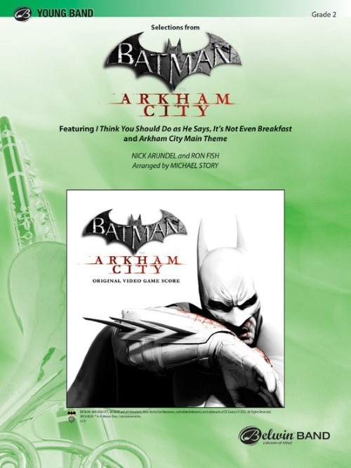 Batman: Arkham City, Selections from (Concert Band - Score and Parts)