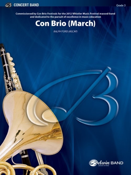 Con Brio (Concert Band - Score and Parts)