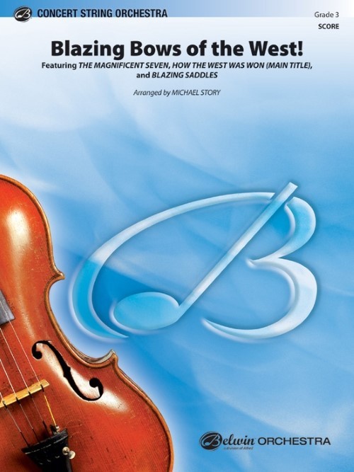 Blazing Bows of the West! (String Orchestra - Score and Parts)