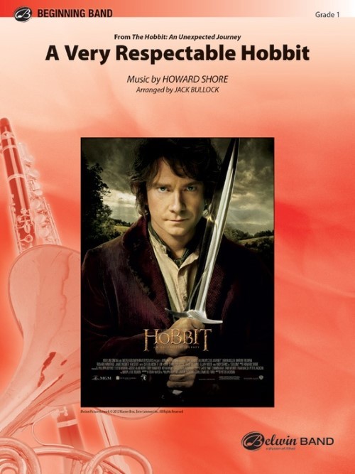 A Very Respectable Hobbit (from The Hobbit: An Unexpected Journey) (Concert Band - Score and Parts)