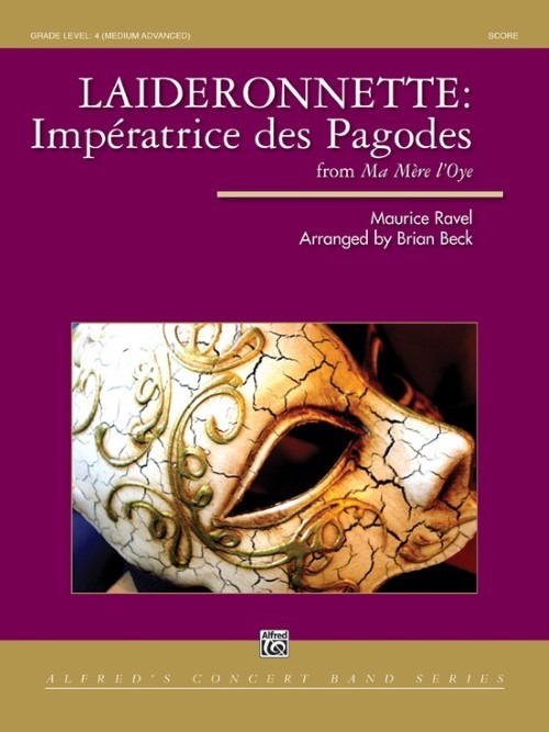 Laideronnette: Imperatrice des Pagodes (from Ma mere l'oye) (Concert Band - Score and Parts)