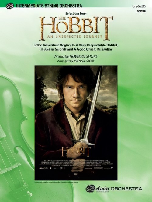 The Hobbit: An Unexpected Journey, Selections from (String Orchestra - Score and Parts)