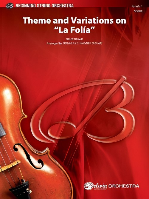 Theme and Variations on La Folia (String Orchestra - Score and Parts)