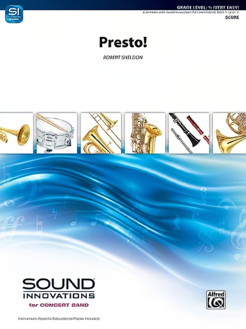 Presto! (Concert Band - Score and Parts)