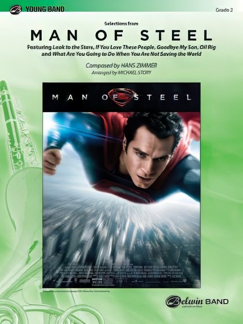 Man of Steel, Selection from (Concert Band - Score and Parts)