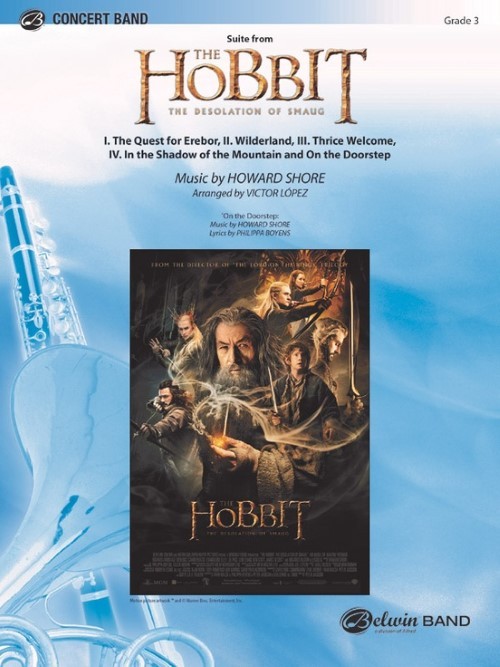 The Hobbit: The Desolation of Smaug, Suite from (Concert Band - Score and Parts)