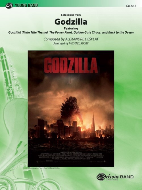 Godzilla, Selections from (Concert Band - Score and Parts)