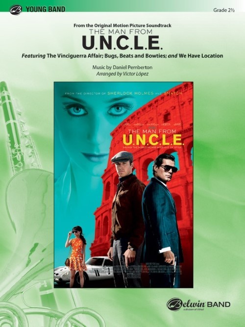 The Man from U.N.C.L.E. (Concert Band - Score and Parts)