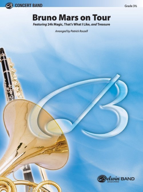 Bruno Mars on Tour (Concert Band - Score and Parts)