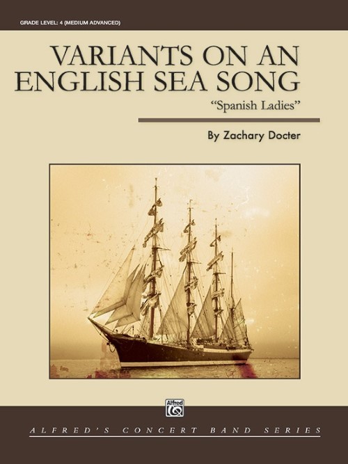 Variants on English Sea Song (Concert Band - Score and Parts)