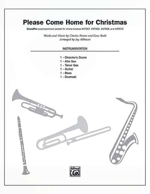 Please Come Home for Christmas (SoundPax Instrumental Parts)