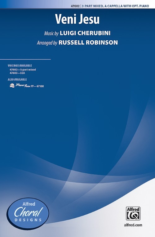 Veni Jesu (3-Part Mixed a cappella Choral Octavo)