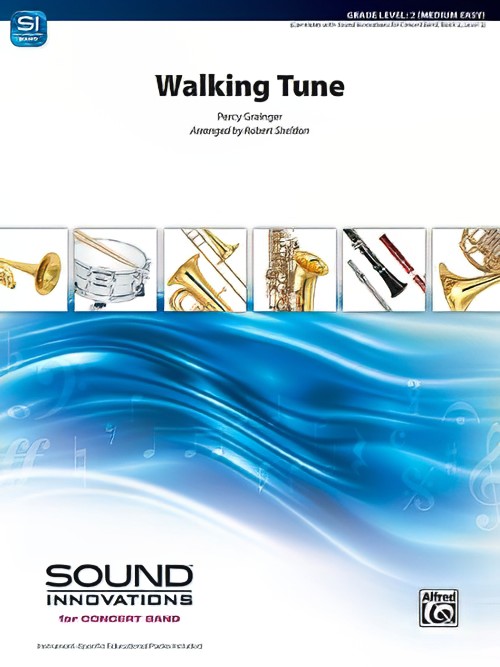 Walking Tune (Concert Band - Score and Parts)