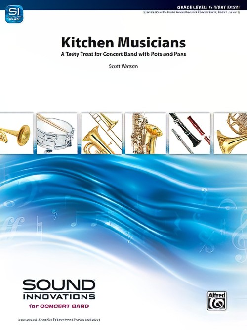 Kitchen Musicians (Percussion Feature with Concert Band - Score and Parts)