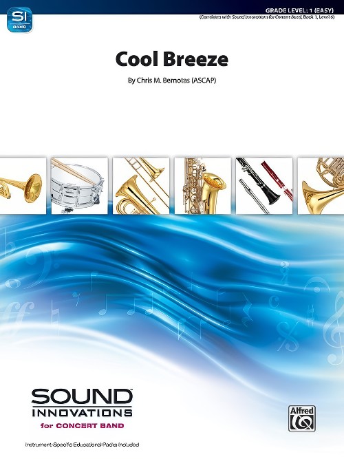 Cool Breeze (Concert Band - Score and Parts)