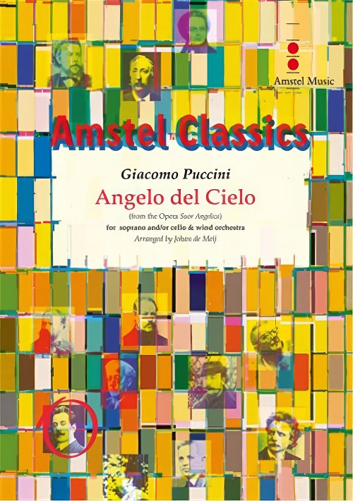 Angelo del Cielo (Soprano or Cello Solo with Concert Band - Score and Parts)