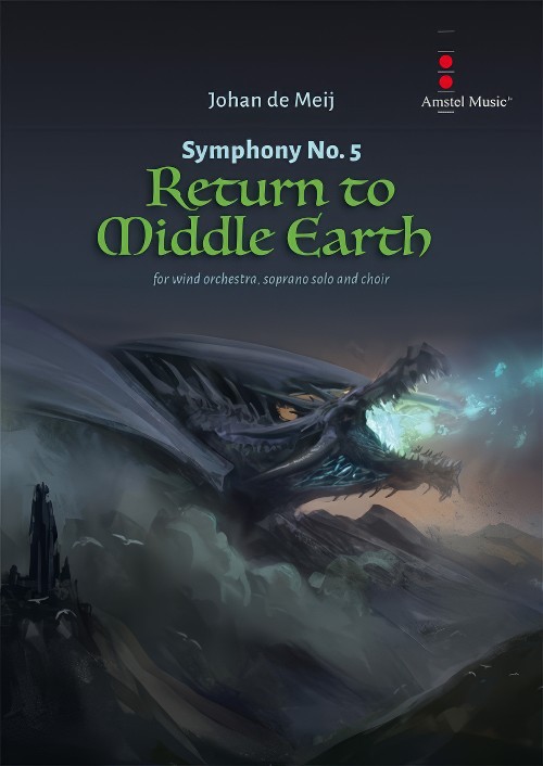 Symphony No.5, Return to Middle Earth (Concert Band - Score and Parts)