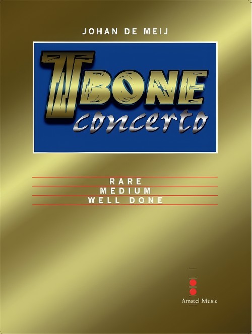 Rare (Movement I from T-Bone Concerto) (Trombone Solo with Concert Band - Score and Parts)