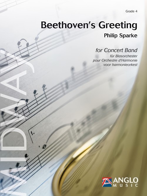 Beethoven's Greeting (Concert Band with optional Choir - Score and Parts)