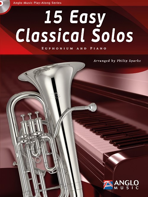 15 Easy Classical Solos (Euphonium BC/TC Book and CD)