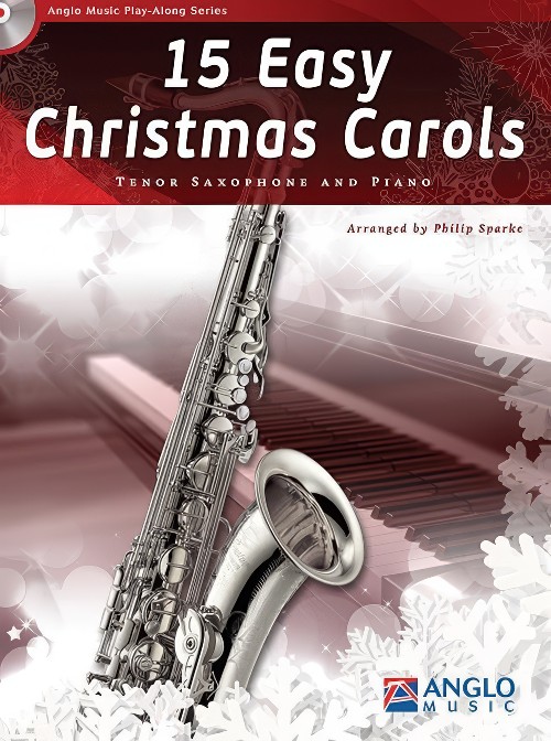 15 Easy Christmas Carols (Tenor Saxophone Book and CD)