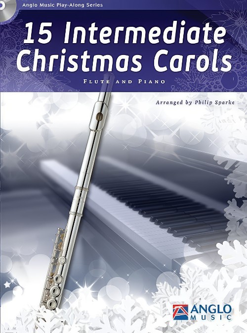 15 Intermediate Christmas Carols (Flute Book and CD)