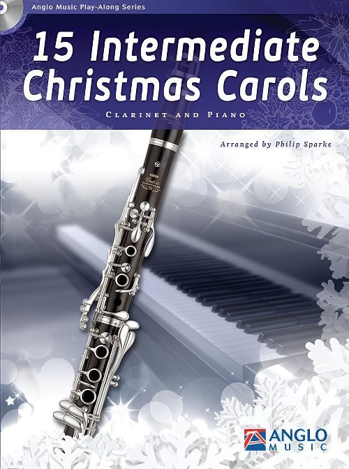 15 Intermediate Christmas Carols (Clarinet Book and CD)