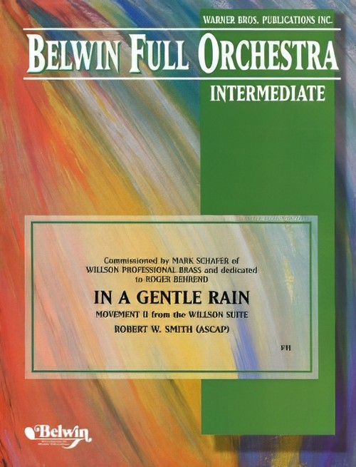 In a Gentle Rain (Flexible Solo with Full Orchestra - Score and Parts)