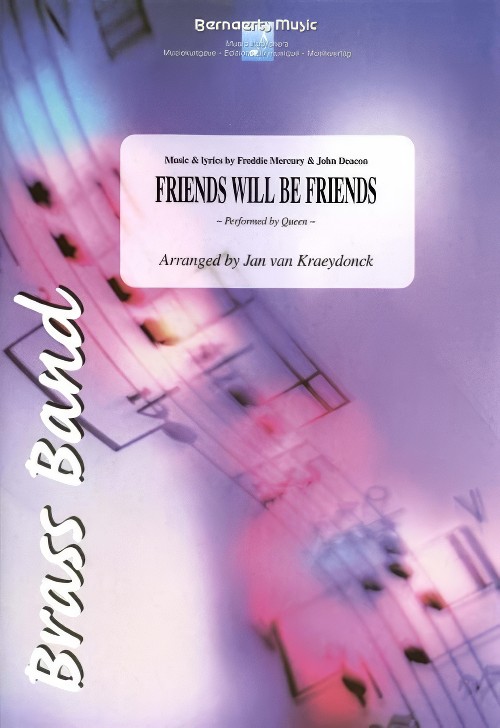 Friends Will be Friends (Brass Band - Score and Parts)