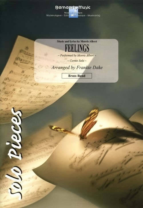 Feelings (Cornet Solo with Brass Band - Score and Parts)