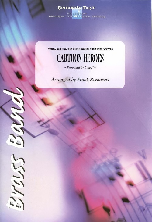 Cartoon Heroes (Brass Band - Score and Parts)