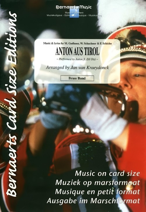 Anton Aus Tirol (Brass Band Marchcard Set - Score and Parts)