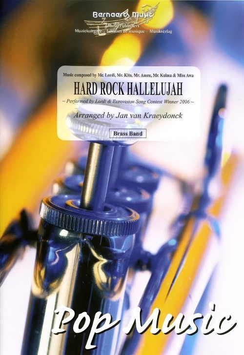 Hard Rock Hallelujah (Brass Band - Score and Parts)