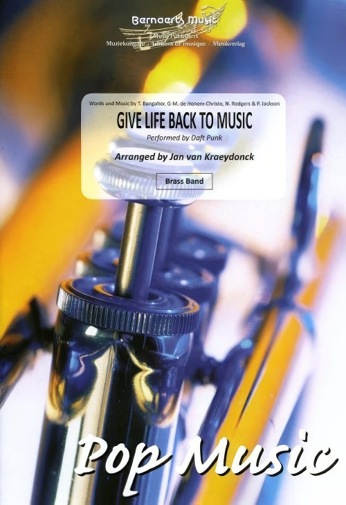 Give Life Back to Music (Brass Band - Score and Parts)