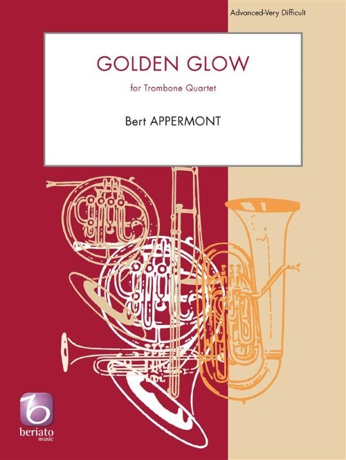 Golden Glow (Trombone Quartet - Score and Parts)