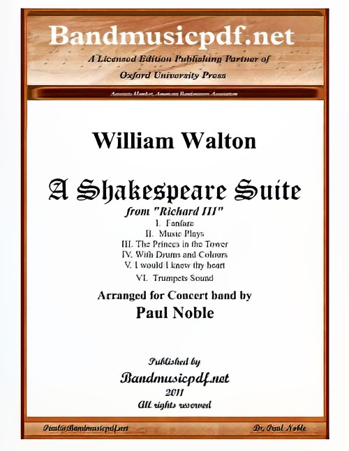 A Shakespeare Suite (from Richard III) (Concert Band - Score and Parts)