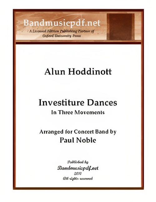 Investiture Dances (Concert Band - Score and Parts)