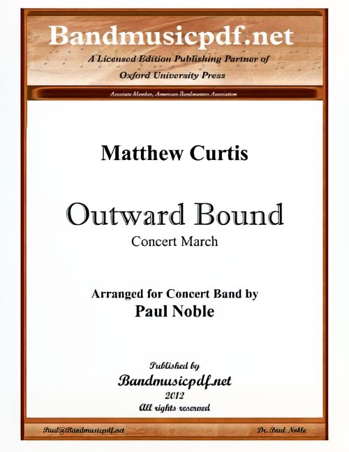 Outward Bound (Concert Band - Score and Parts)