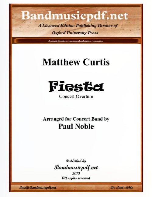 Fiesta (Concert Band - Score and Parts)