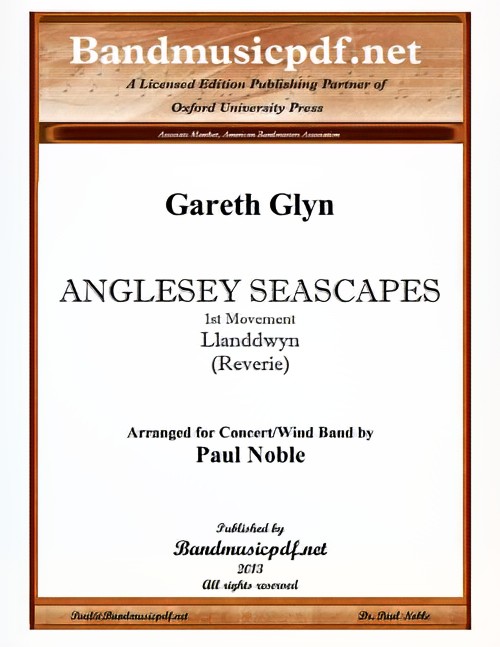 Anglesey Seascapes, 1st Movement (Concert Band - Score and Parts)