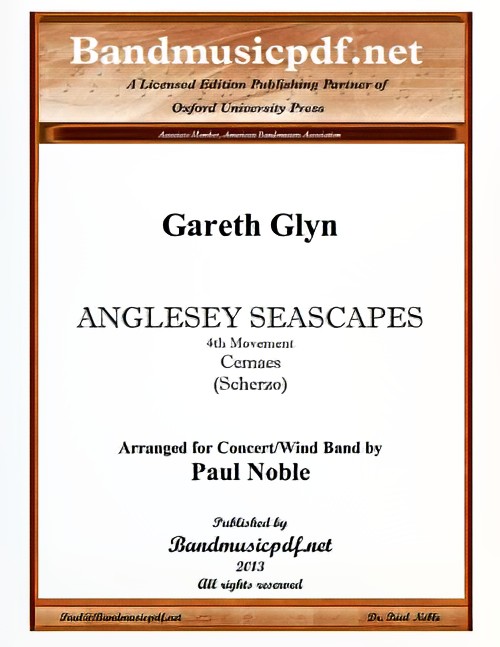 Anglesey Seascapes, 4th Movement (Concert Band - Score and Parts)