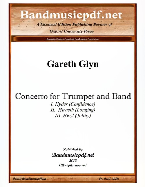 Concerto for Trumpet and Band (Trumpet Solo with Concert Band - Score and Parts)