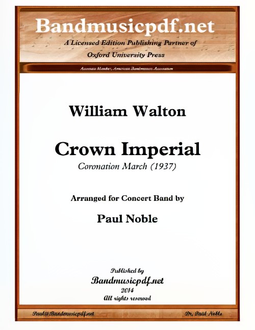 Crown Imperial (Concert Band - Score and Parts)