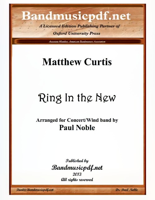 Ring in the New (Concert Band - Score and Parts)