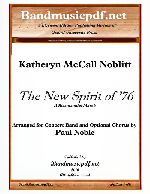 The New Spirit of '76 (Concert Band - Score and Parts)