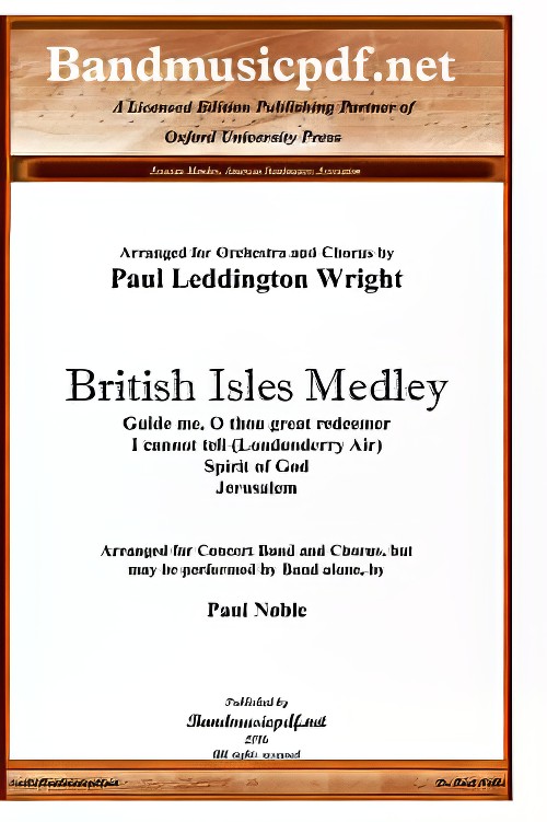 British Isles Medley (Concert Band with Optional Choir - Score and Parts)