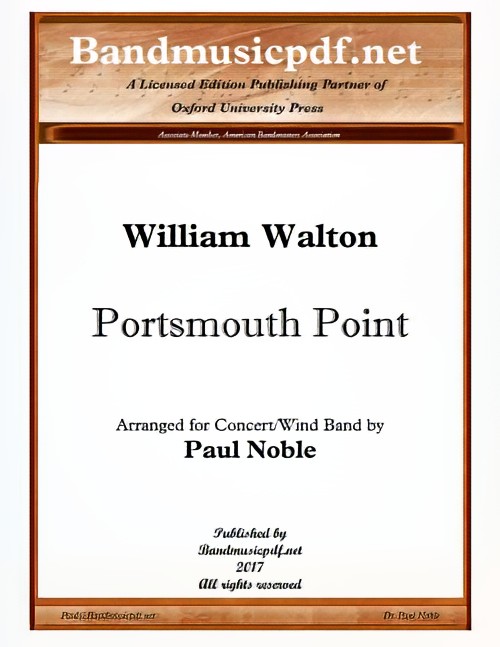 Portsmouth Point (Concert Band - Score and Parts)