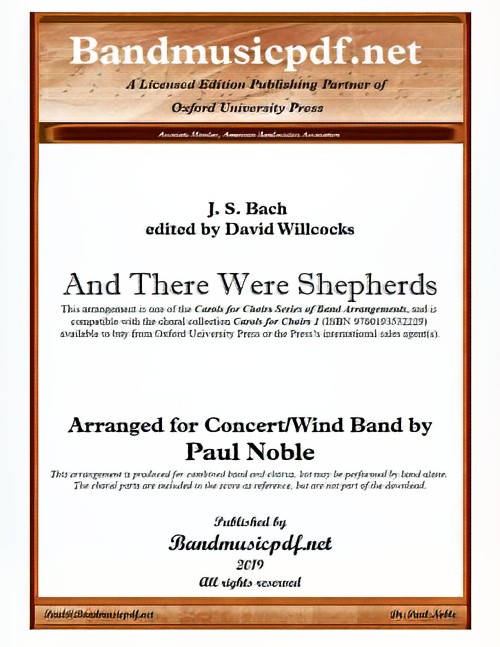 And There Were Shepherds (Concert Band with Optional Choir - Score and Parts)